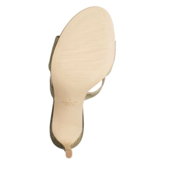 Stuart weitzman mariposa gold glitter sandals Size 8 New with box - Picture 7 of 8